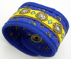 Provencal napkin ring (Lourmarin. blue) - Click Image to Close